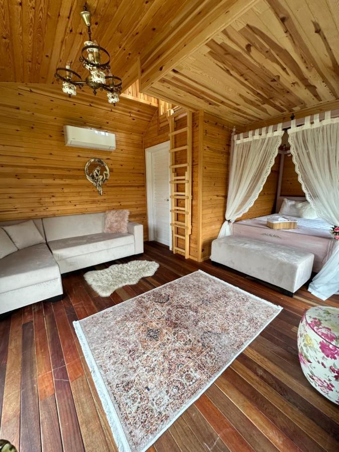 Seyyah Cafe Bungalows Aliaga Exteriör bild