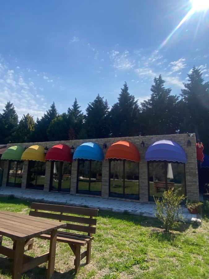 Seyyah Cafe Bungalows Aliaga Exteriör bild
